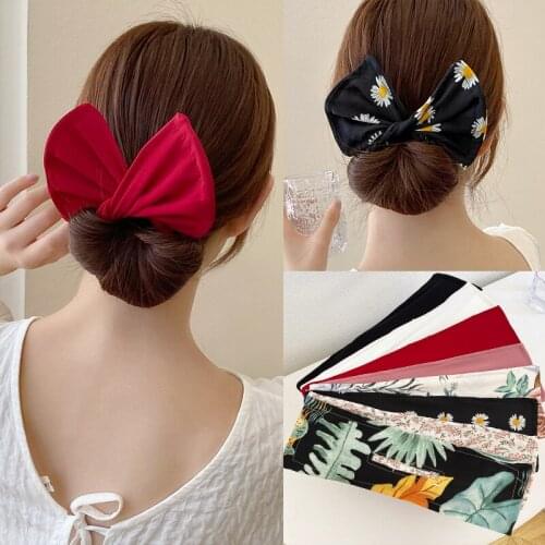 Geebro DIY Deft Bun Women Hair Styling Hair Twist French Stylish Donut Bun Maker Hair Styling Buns Girl Hair Braider New Type