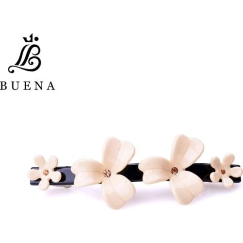 Beautiful Little Flower Hair Jewelry Girl Hair Barrette Nice Gift Hair Barrette Acetate Hair Clips