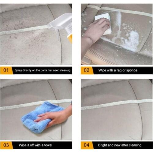250ml Multi-Purpose Foam Cleaner Rust Remover cleaning Auto Car Seat Multi-Functional Accessories House New Interior Y6M5
