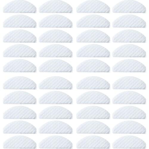 40Pcs Disposable Rags for Ecovacs Deebot Ozmo T8 Vacuum Cleaner Mop Cloths Moping Pads Spare Parts