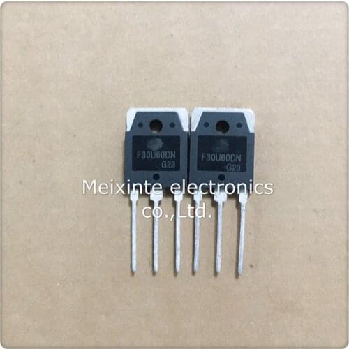 5pcs-20pcs/lot F30U60DN FFA30U60DN TO-247 Fast recovery rectifier diode inverter for electric welding machine 30A 600V TO-3P