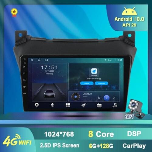6G 128G Android 10 Car Radio Radios for Suzuki Alto 2009-2016 Navigation GPS Autoradio Multimedia Stereo Carplay Audio Stereo