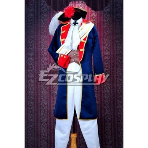 Axis Powers Hetalia Prussia War Uniform Cosplay Costume Deluxe Version E001