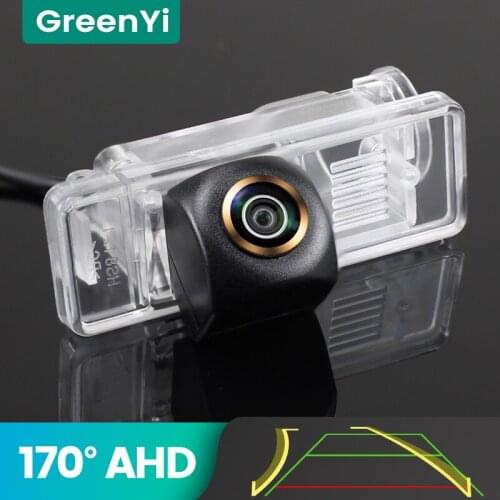 GreenYi 170° AHD Trajectory Car Rear View Camera For Mercedes-Benz Viano 2010 2011 Night Vision Reverse Reversing 4 pin Vehicle