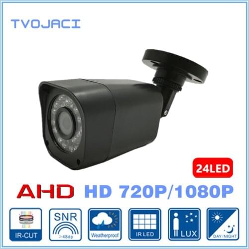 Surveillance Camera AHD Analog High Definition 1/4'' CMOS 1.0MP 720P 2.0MP 1080P AHD CCTV Camera IR Cut Fiter Security Outdoor