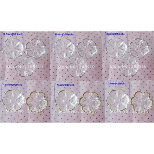 NB0167 12.5mm/15mm/20mm silver and gold edge shirt buttons 100pcs 2 holes sewing accessories