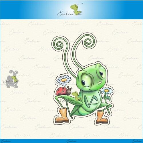 Grasshopper metal cutting dies 2021 new diy molds Scrapbooking Paper Making die cuts crafts