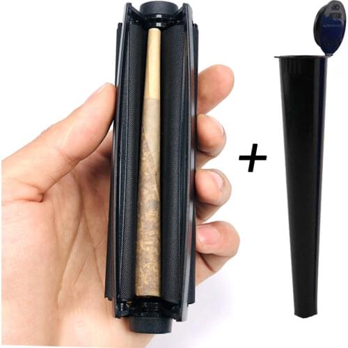 New Herb Weed Rolling Paper Maker Tobacco Manual Joint Roller Cone Cigarette Machine for 110mm Smoking Accessories tool