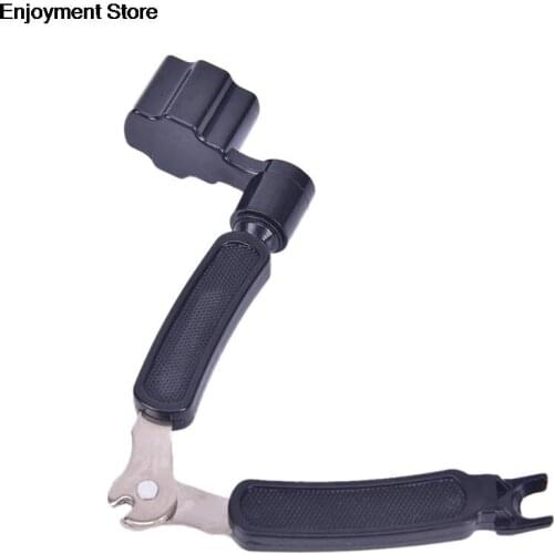 3 in 1 Guitar Multifunction Guitar Accessories Peg String Winder + String Pin Puller + String Cutter Guitar Tool Set