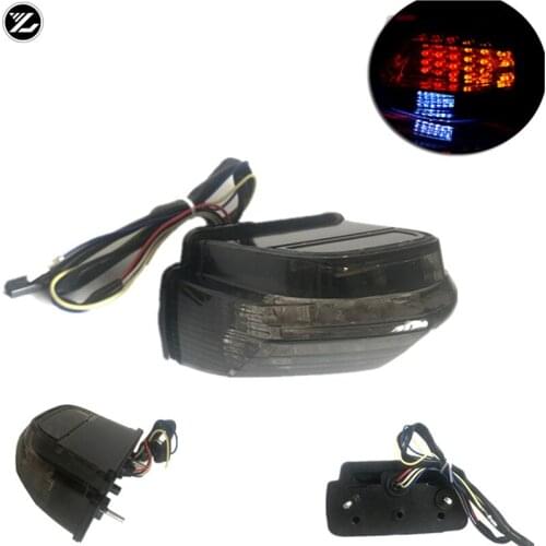 Motorcycle modified taillights for HONDA CBR600RR F5 07-12 LED tail light motorcycle assembly with turn signal