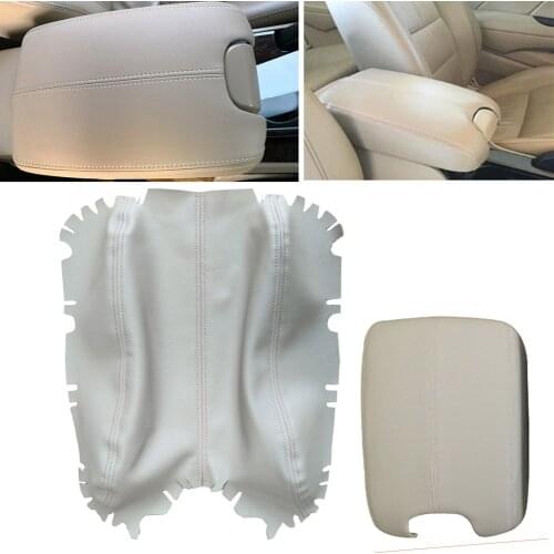 Car Armrest Center Console Lid Cover Skin Synthetic Leather Guards For Honda Accord 2008-2010 2011 2012 2013