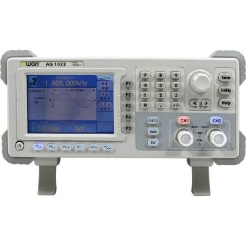 Owon AG1022 Series AG DDS Arbitrary Waveform Generator 2 Channels 25MHz 125MSa/S Sample Rate