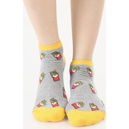 12 pair from turkey high quality cotton happy socks summer lot pack wholesale socs design funny grey yellow potato french