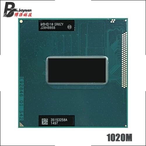 Intel Celeron 1020M 1020M SR0ZY 2.2 GHz Dual-Core Dual-Thread CPU Processor 2M 35W Socket G2 / rPGA988B