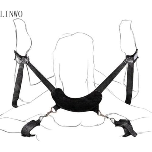 Adjustable Adult Sex Toys for Woman Couples Restraints Collar Handcuffs & Ankle Cuffs Slave Erotic Bdsm Bondage Set Fetish Games