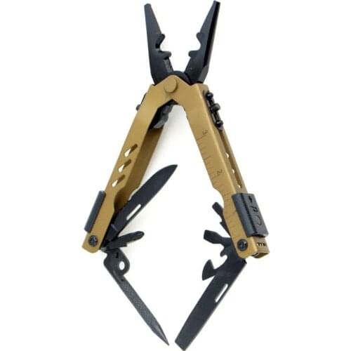 Outdoor Folding Pliers Camping Knife Pliers Multi-Scaling Clamp Outdoor Camping Survival Tools Repair Folding Screwdriver
