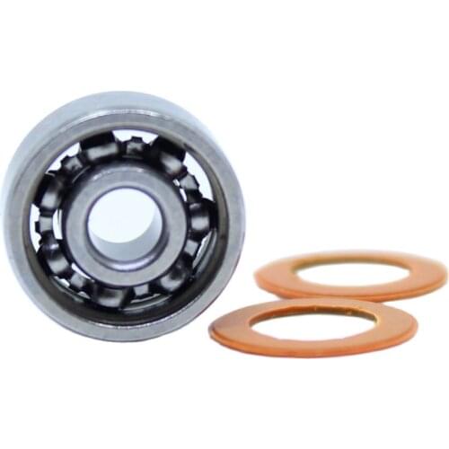 SMR104 2OS Bearing 4x10x4 mm CB ABEC7 Stainless Steel Hybrid Ceramic Bearing DRY Ocean Fishing Reels 104 Ball Bearings SMR104C