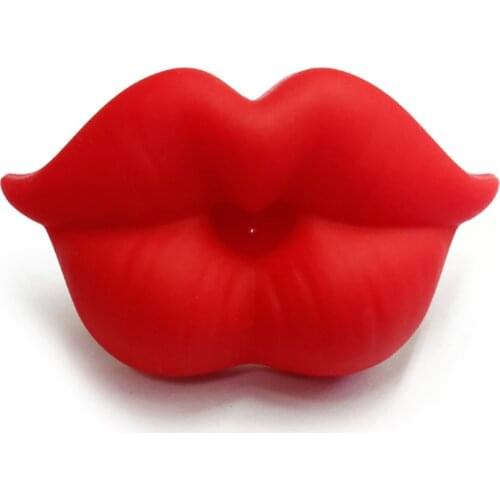 Food Grade Silicone Baby Pacifier Lip Mouth Shape Infant Toddler Baby Soother Teether Funny Nipple Feeding Orthodontic Teat
