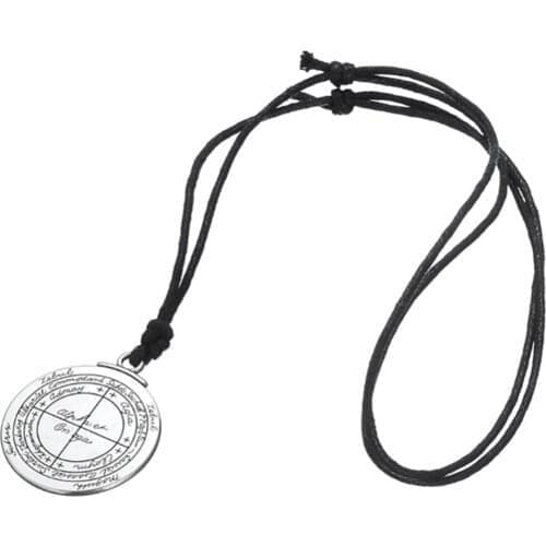 Talisman Solomon Seal Pendant Protection Good Luck Wealth Amulet Necklace Hot