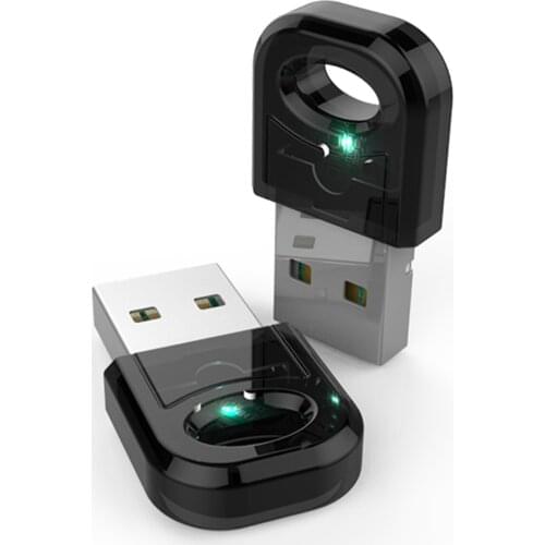 Docooler 3Mbps BT5.0 Adapter Audio Transmitter USB Wireless Adapter for Phone Laptop Earphone Audio Printer Data Dongle Receiver