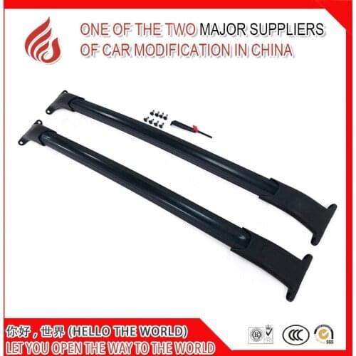 High quality Aluminium alloy screw install car roof rail cross bar for TAHOE YUKON Escalade 2015 2016 2017 2018 2019
