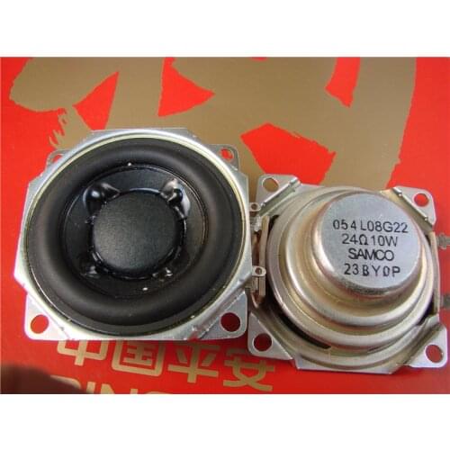 2pcs 2"inch 24Ω 10W Neodymium Full-range Speaker 24ohm Loudspeaker Home Audio