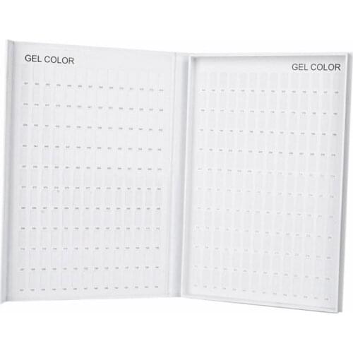 308 Color Nail Art Tips Display Book Chart Display Board Nail Polish Board Nail Art Tips Polish Uv Gel For Salon Nail Art Access