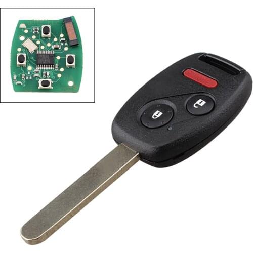 313.8MHz 3 Buttons Remote Car Key Fob Transmitter Clicker Alarm ID46 Chip N5F-S0084A for Honda Civic Mazda Tribute 2001-2011