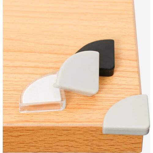 4PCS Baby Safety Corner Protector Soft Silicon Table Desk Corner Guard Children Safe Edge Guards Table Anticollision Strip