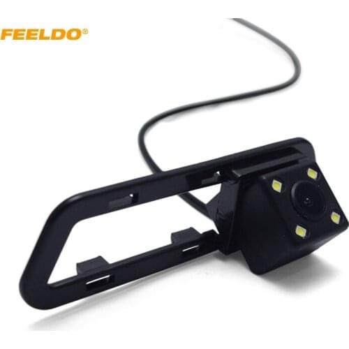 FEELDO 1Set Car CCD Night Vision Rear View Camera For Nissan Tiida 2011-2017 Security Parking Backup Camera #FD-2636