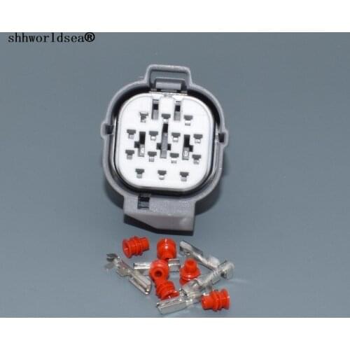 Shhworldsea 14 pin 2.0mm car waterproof automotive female connectors plug 6189-0136