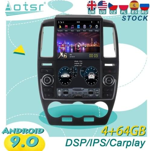 AOTSR Android 8.1 newest Tesla style HD screen Car GPS Navigation For Land Rover Freelander 2 WIFI Multimedia Player Radio