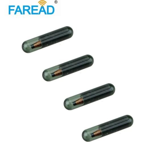 Free Shipping LF Glass tag 3*13mm RFID microchip for Identification 125KHZ IP68