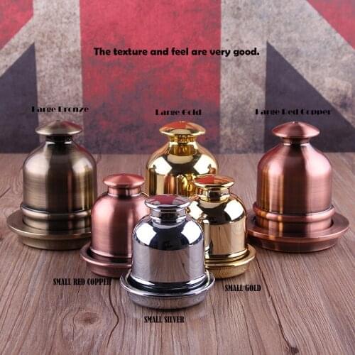 Large Dice Cup Electroplating process is very beautiful and feels good Gold/Red Copper/Bronze