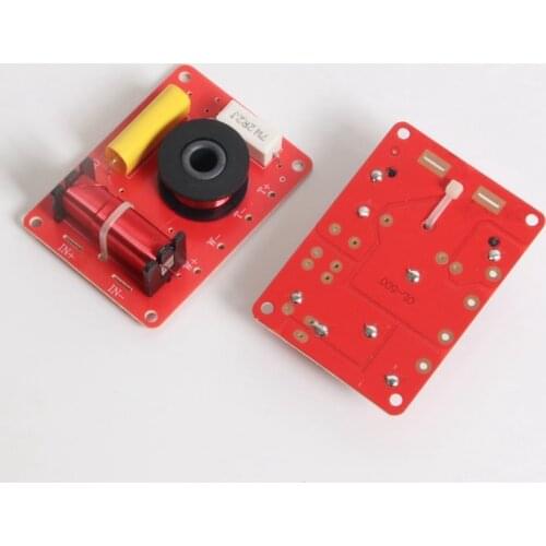 130W Speaker Crossover 2 Way High-Low 8 Ohm Frequency Divider for 6 Inch Speaker
