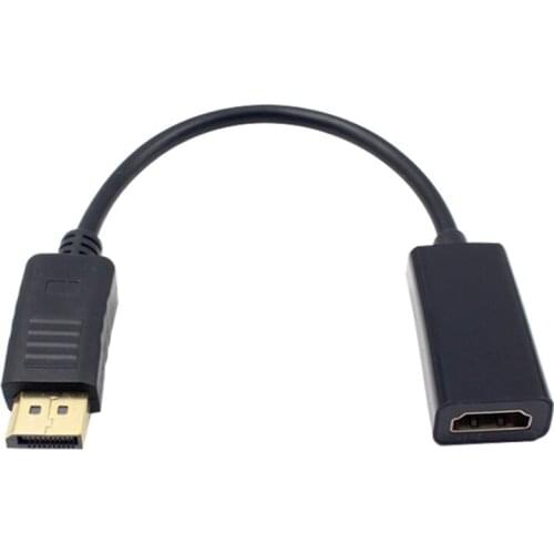 1 Pcs Male To Female DP To HDMI Cable Display Port To 1080P HDMI Adapter Converter Original For Laptop PC