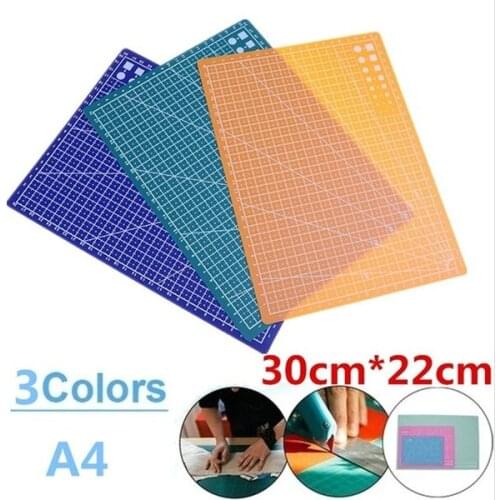 A4 Double-sided Grid Lines Cutting Board Mat Self-healing Cutting Pad Manual DIY Tool