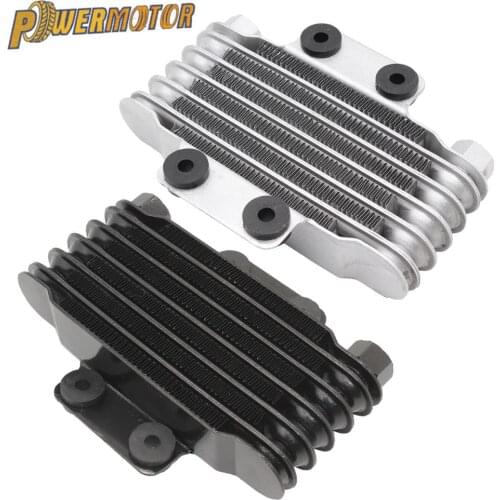 Motorcycle Oil Cooler 85ML Radiator Oil Cooler Engine Radiator For 125CC - 250CC Motocross Pit Bike Dirt Bike