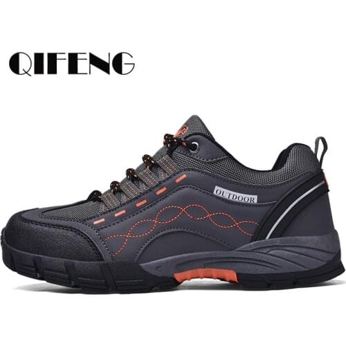 Summer Winter Non-slip Breathable Men Casual Leather Shoes Rubber Trekking Walking Sport Footwear Warm Plush Snow Black Sneakers