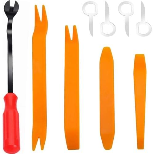 9 Pack Car Trim Removal Tool Kit for Car Door Clip Panel Audio Video Dashboard