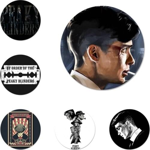 Peaky Blinders Badge Brooch Pin Accessories For Clothes Backpack Decoration gift