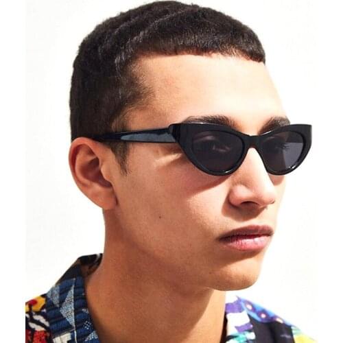 Vintage Cateye Sunglasses Men Women Retro Small Cat Eye Sun Glasses Brand Designer Colorful Eyewear For male Oculos De Sol