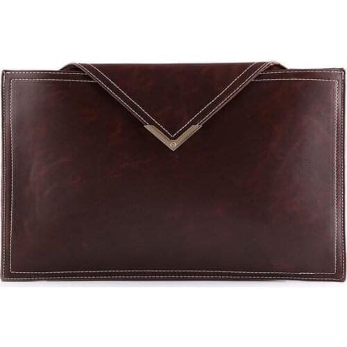 Bag again 030517 new hot unisex women men vintage envelope bag man day clutch bag