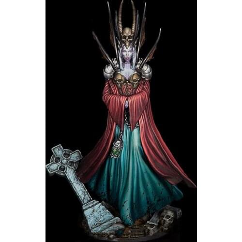 Unassambled 1/24 ancient woman stand Resin figure miniature model kits Unpainted