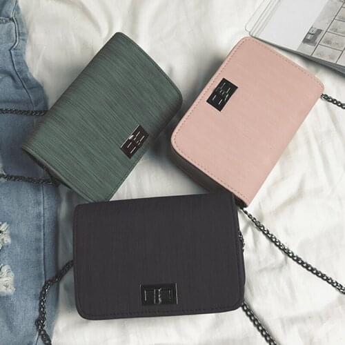 Chuwanglin Shoulder Simple Bags For Women Chain Crossbody Bag Female Fashion Small Handbags Flap hand bag G91503