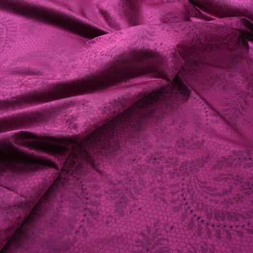 30m - meter - heavy all-silk brocade fabric 1.4m - wide heavy silk rose red jacquard silk special offer