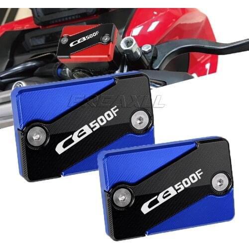 Motorcycle Accessories Front Brake Clutch Cylinder Fluid Reservoir Cover Cap For Honda CB500F CB 500F CB500 F 2019 2020 2021