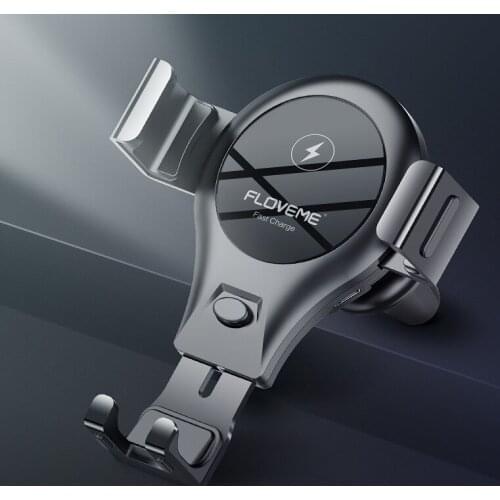 Car Phone Holder Wireless Charger Car Mount Intelligent Infrared for Air Vent Mount car car charger wireless