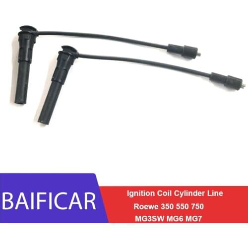 Baificar Brand New High Quality 2 PCS Ignition Coil Cylinder Line For Roewe 350 550 750 MG3SW MG6 MG7