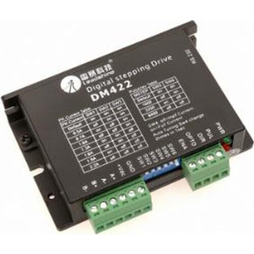 2-phase DM422 digital stepper motor driver suitable for NEMA 14-17 stepper motor 24-40VDC output 2.2A
